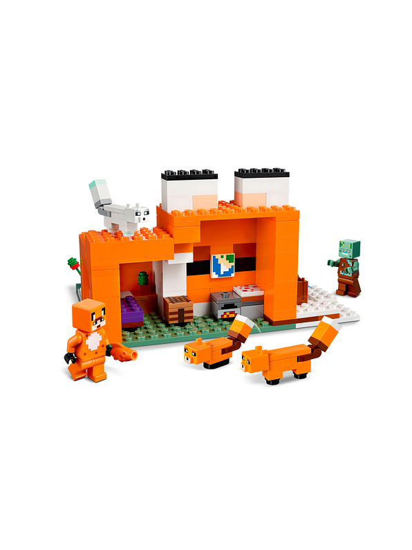 Lego Minecraft El Refugio-Zorro 3