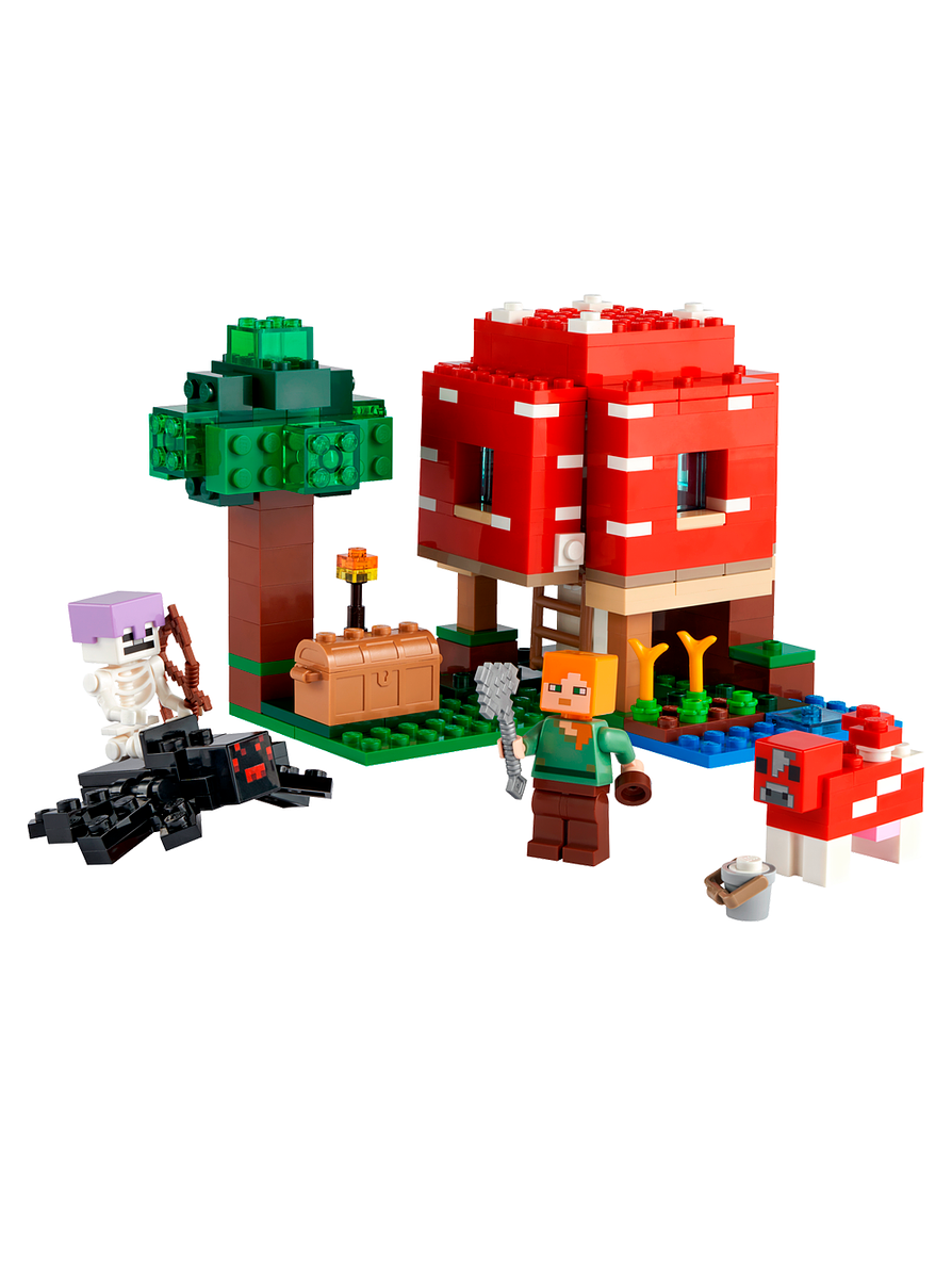Lego Minecraft La Casa-Champiñón 3