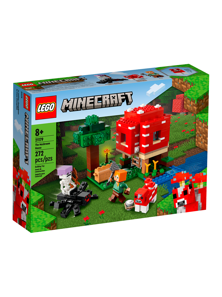 Lego Minecraft La Casa-Champiñón 1