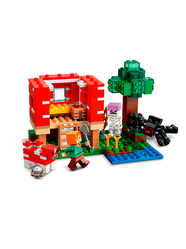 Lego Minecraft La Casa-Champiñón 2