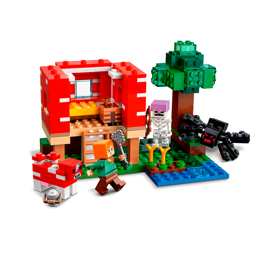 Lego Minecraft La Casa-Champiñón 2
