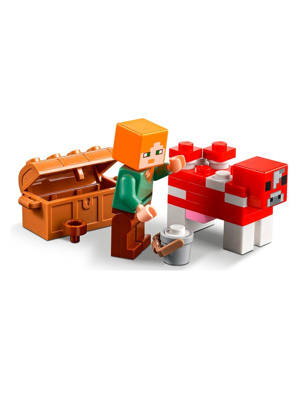 Lego Minecraft La Casa-Champiñón 4