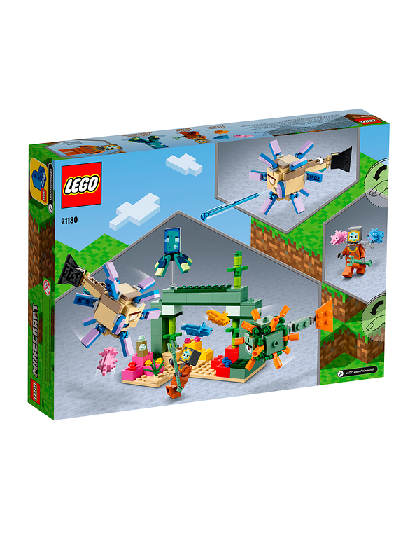 Lego Minecraft La Batalla contra el Guardián 8