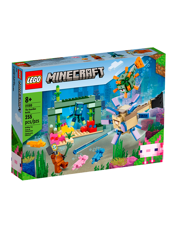 Lego Minecraft La Batalla contra el Guardián 1