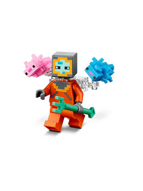 Lego Minecraft La Batalla contra el Guardián 4