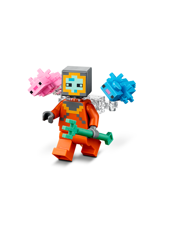 Lego Minecraft La Batalla contra el Guardián 5