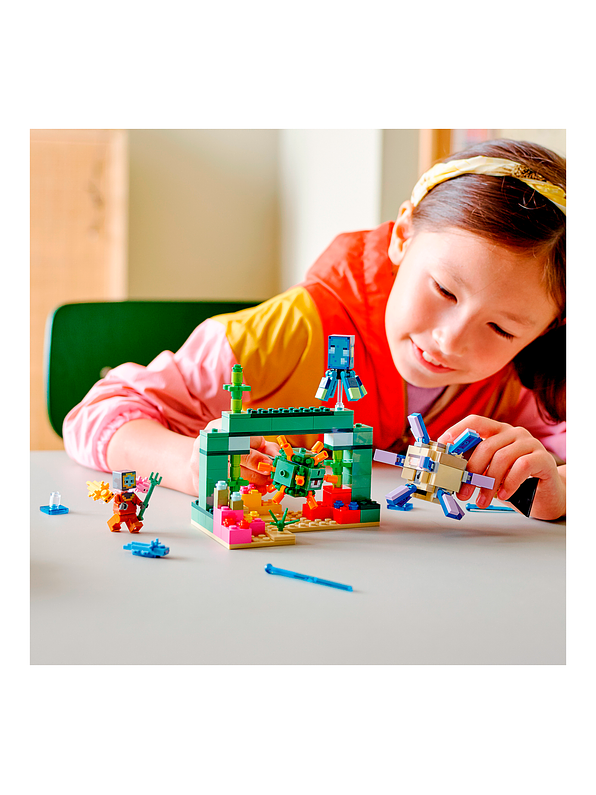 Lego Minecraft La Batalla contra el Guardián 9