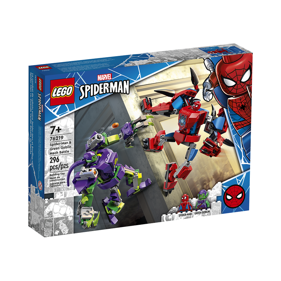 Lego Marvel Spider-Man VS Duende Verde: Batalla De Mecas 1