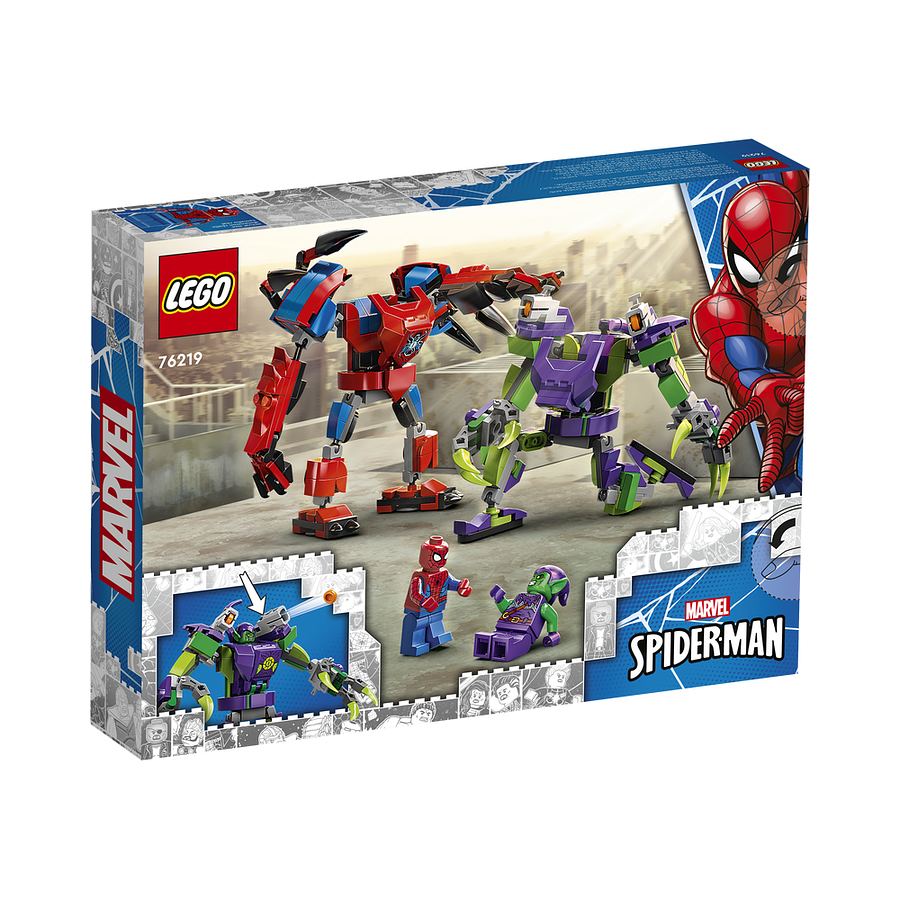 Lego Marvel Spider-Man VS Duende Verde: Batalla De Mecas 7