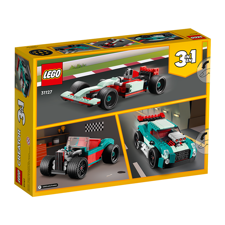 Lego Creator 3 En 1 Deportivo Callejero 8