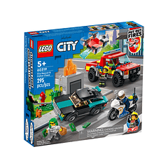 Lego City Rescate de Bomberos Y Persecución Policial