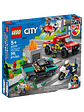 Lego City Rescate de Bomberos Y Persecución Policial - Miniatura 1