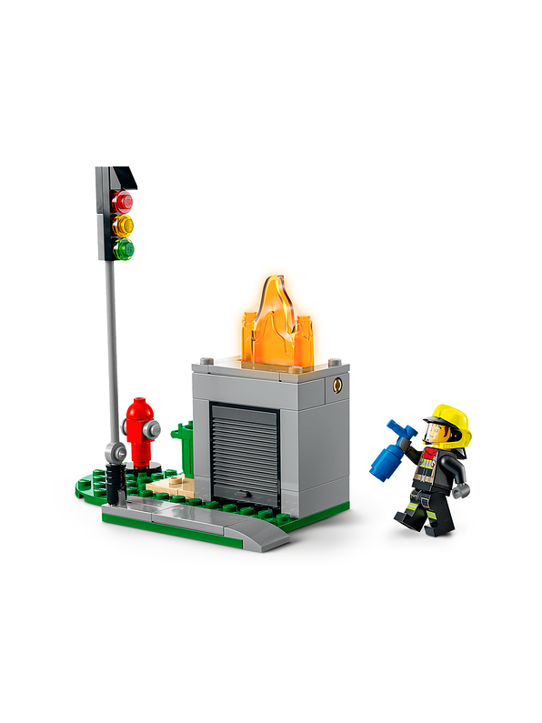 Lego City Rescate de Bomberos Y Persecución Policial 6