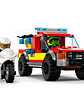 Lego City Rescate de Bomberos Y Persecución Policial - Miniatura 4