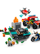Lego City Rescate de Bomberos Y Persecución Policial - Miniatura 5