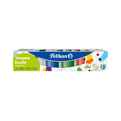 Tempera Pelikan x 6 Unidades