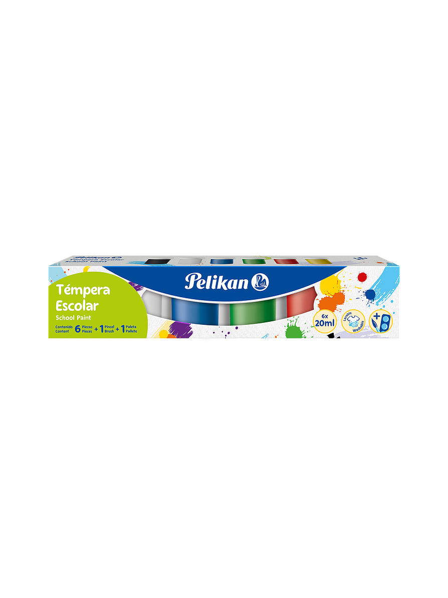 Tempera Pelikan x 6 Unidades 1