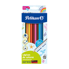 Colores Pelikan largos 4 mm x 13 Unidades
