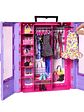 Barbie Fashionista Armario Portátil Con Muñeca - Miniatura 4