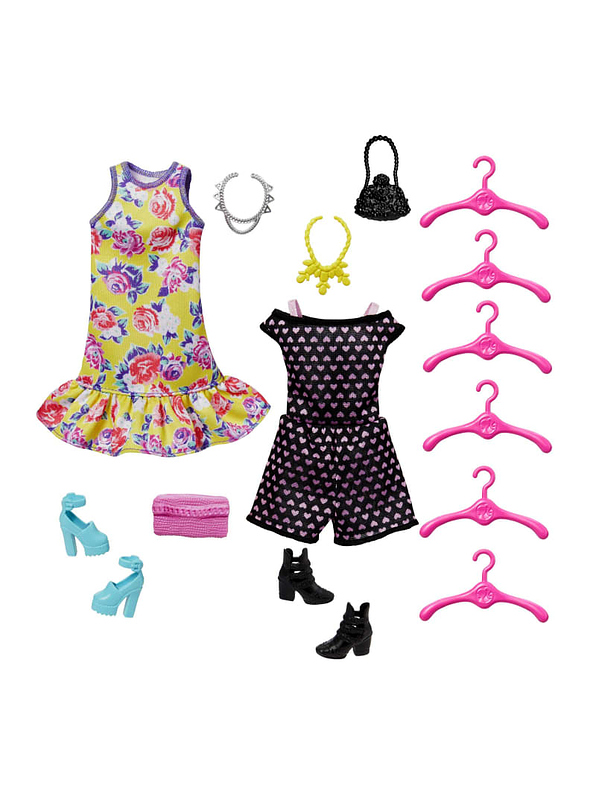 Barbie Fashionista Armario Portátil Con Muñeca 6