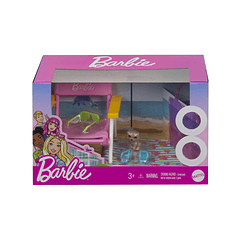 Barbie Set Básico Para La Playa