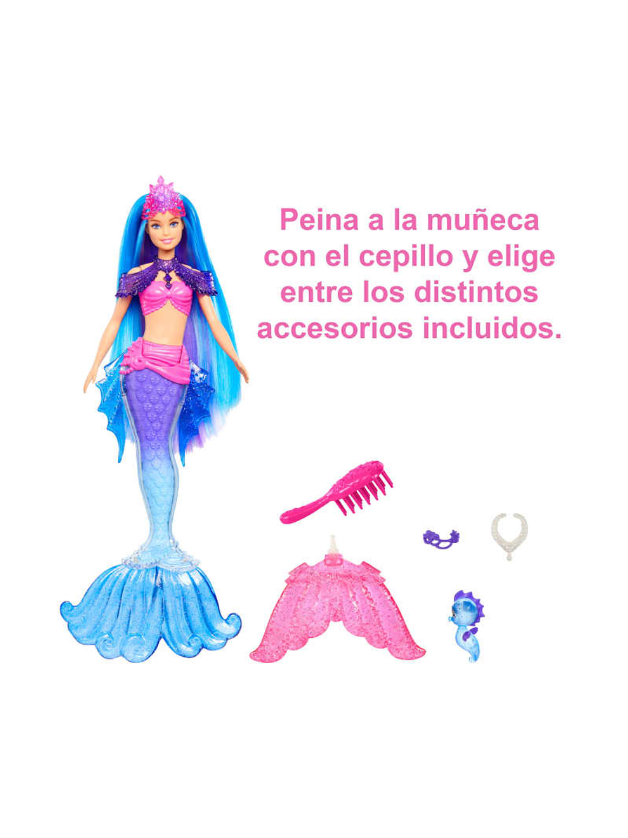 Barbie Muñeca Sirena Malibu  3