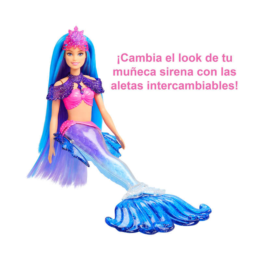 Barbie Muñeca Sirena Malibu  4