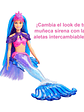 Barbie Muñeca Sirena Malibu  - Miniatura 4