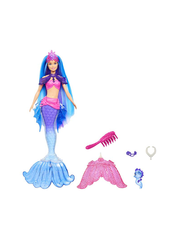 Barbie Muñeca Sirena Malibu  1
