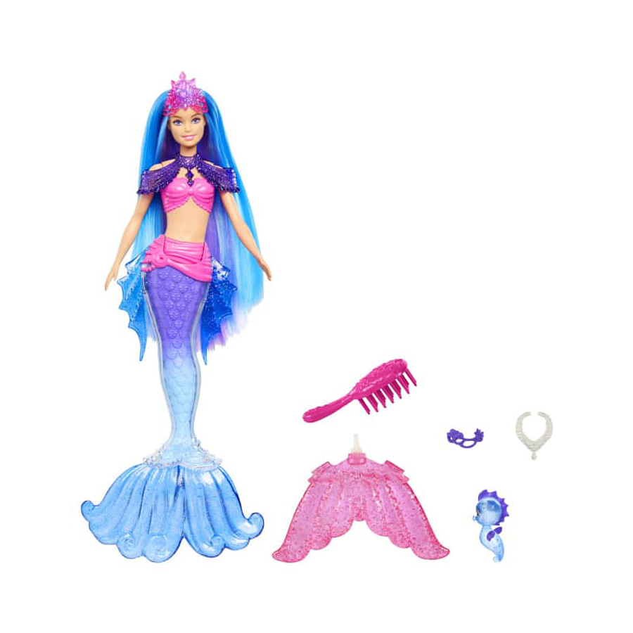 Barbie Muñeca Sirena Malibu  1