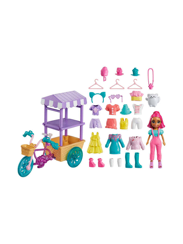 Polly Pocket Carrito De Dulces  3