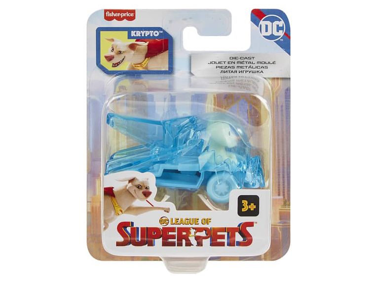 Fisher Price Vehículo Básico Krypto Nave Azul  2