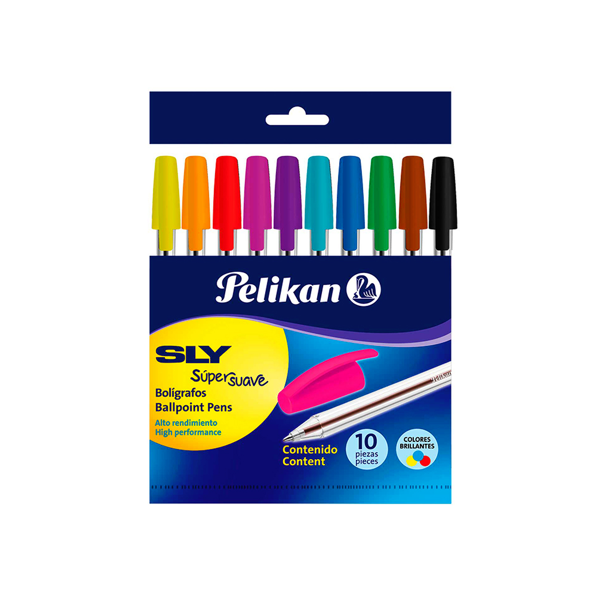 Lapiceros Sly Pelikan X 10 Unidades 1