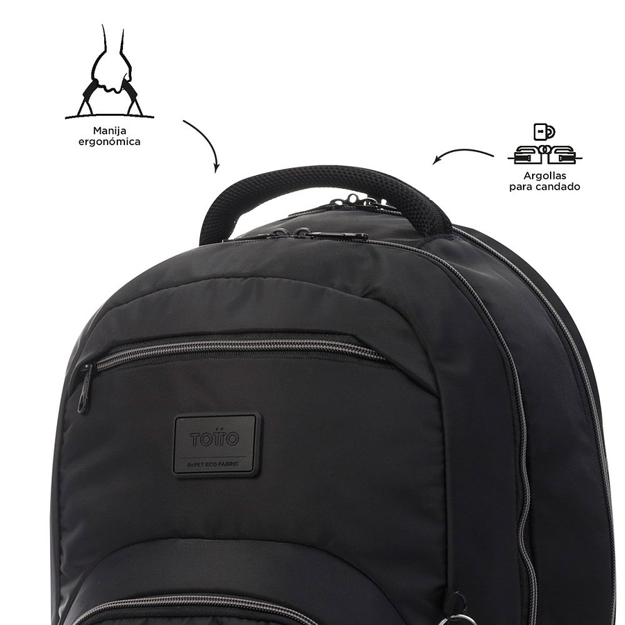 Morral Tracer 4 Negro Totto 4