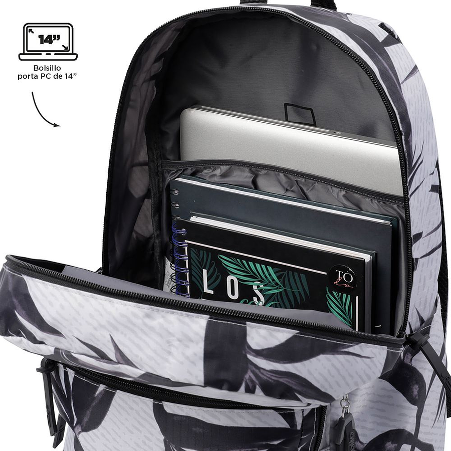 Morral Tocax Ink Leaves Totto  6