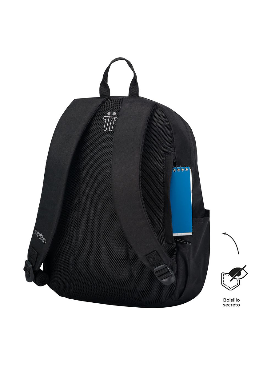 Morral Trik M Negro Totto  5