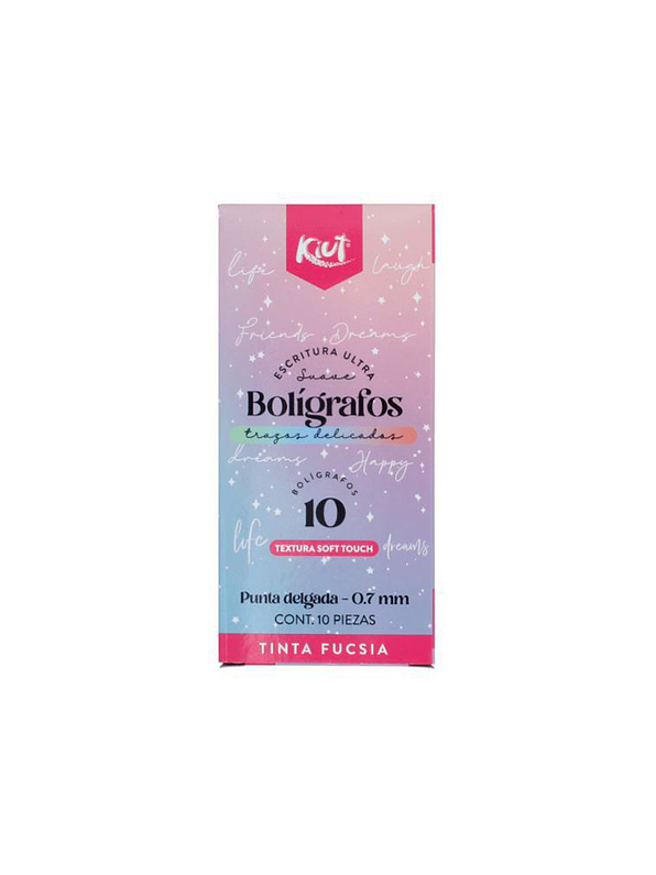Lapicero Trazo Fino Kiut 0,7 mm X Unidad 2