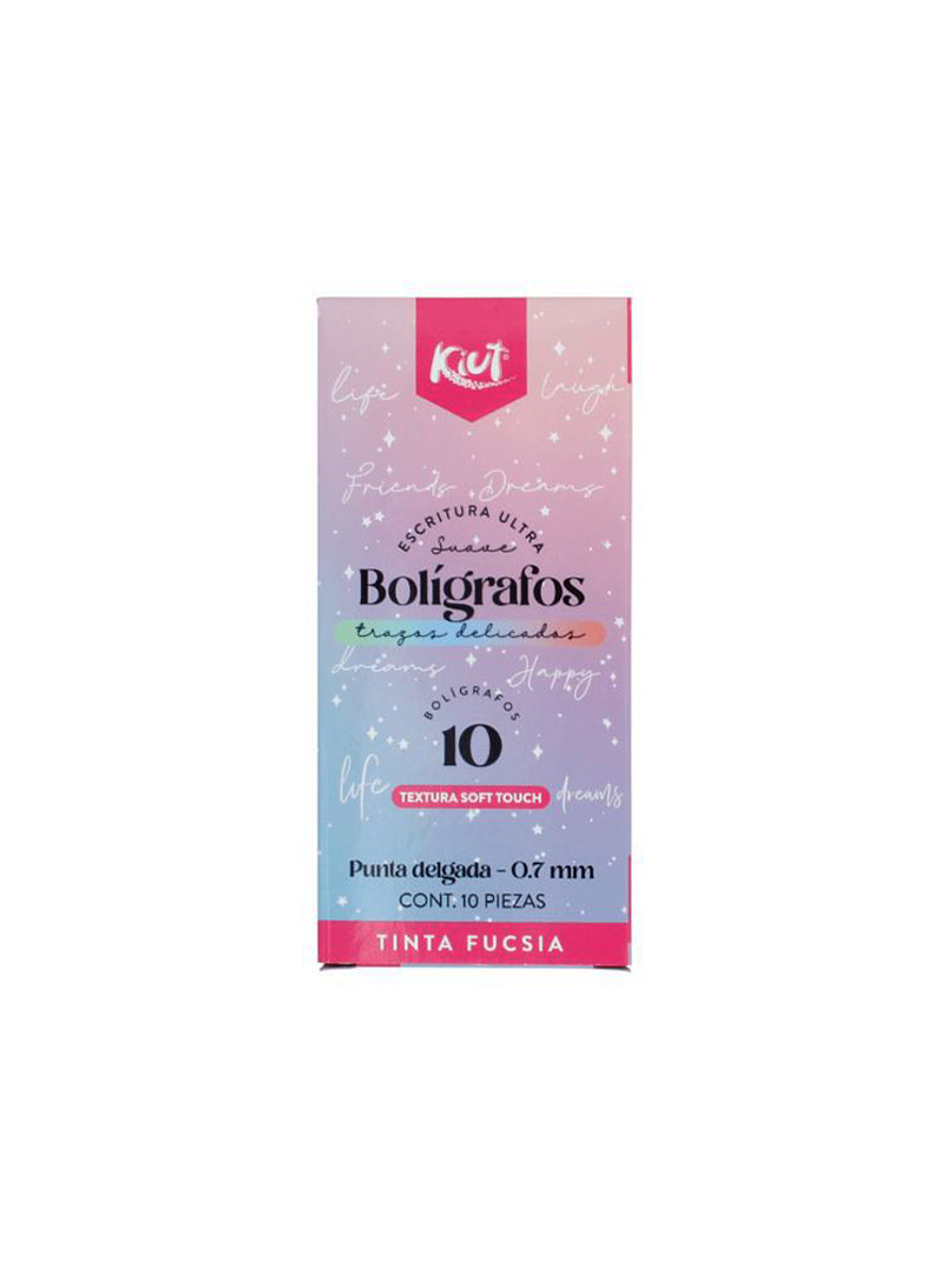 Lapicero Trazo Fino Kiut 0,7 mm X Unidad 2