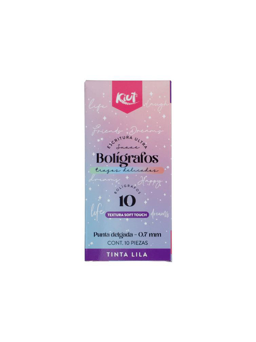Lapicero Trazo Fino Kiut 0,7 mm X Unidad 3