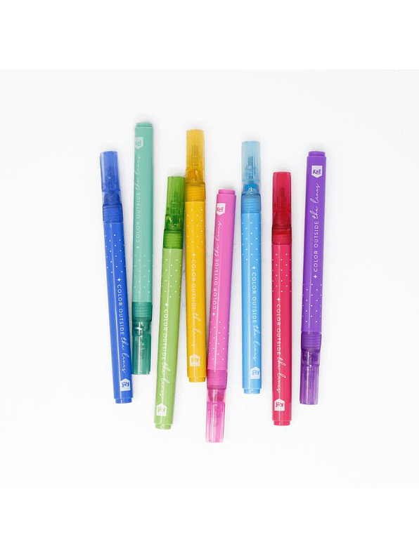 Marcadores Kiut Outliners X 8 Unidades 4