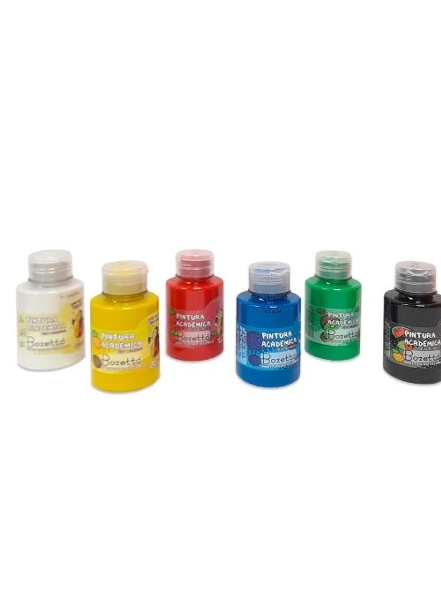 Pintura Académica Con Olor 120 Ml X 6 Unidades 1