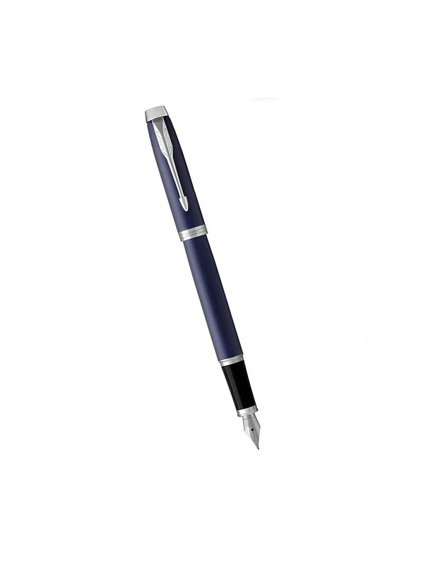 Pluma Parker Im Azul Mate Con Tapa  3