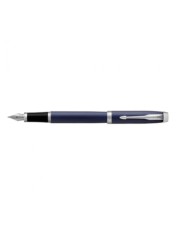Pluma Parker Im Azul Mate Con Tapa  1