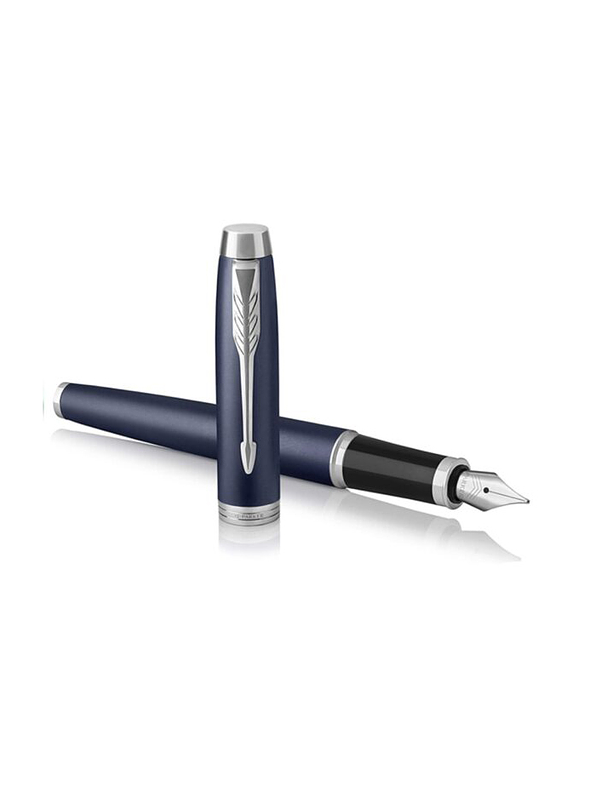 Pluma Parker Im Azul Mate Con Tapa  6