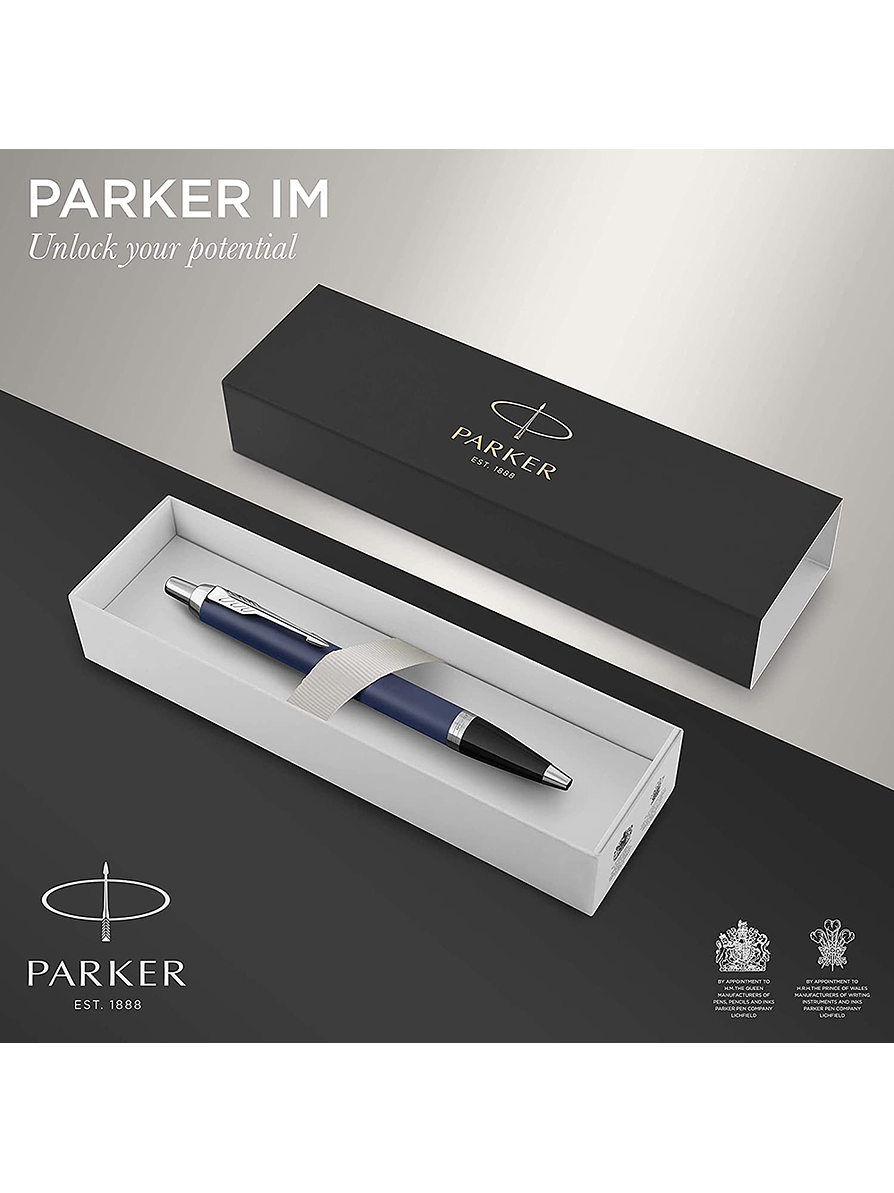 Bolígrafo Parker Im Ballpoint Azul Mate 3