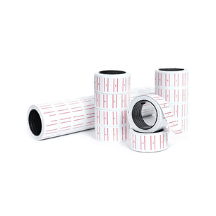 Rollo Tiqueteadora Marco Rojo