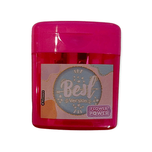 Sacapuntas Flower Power Primavera