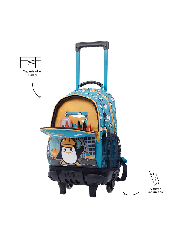 Morral Ruedas Bomper Funny Penguin S Totto Kids  2