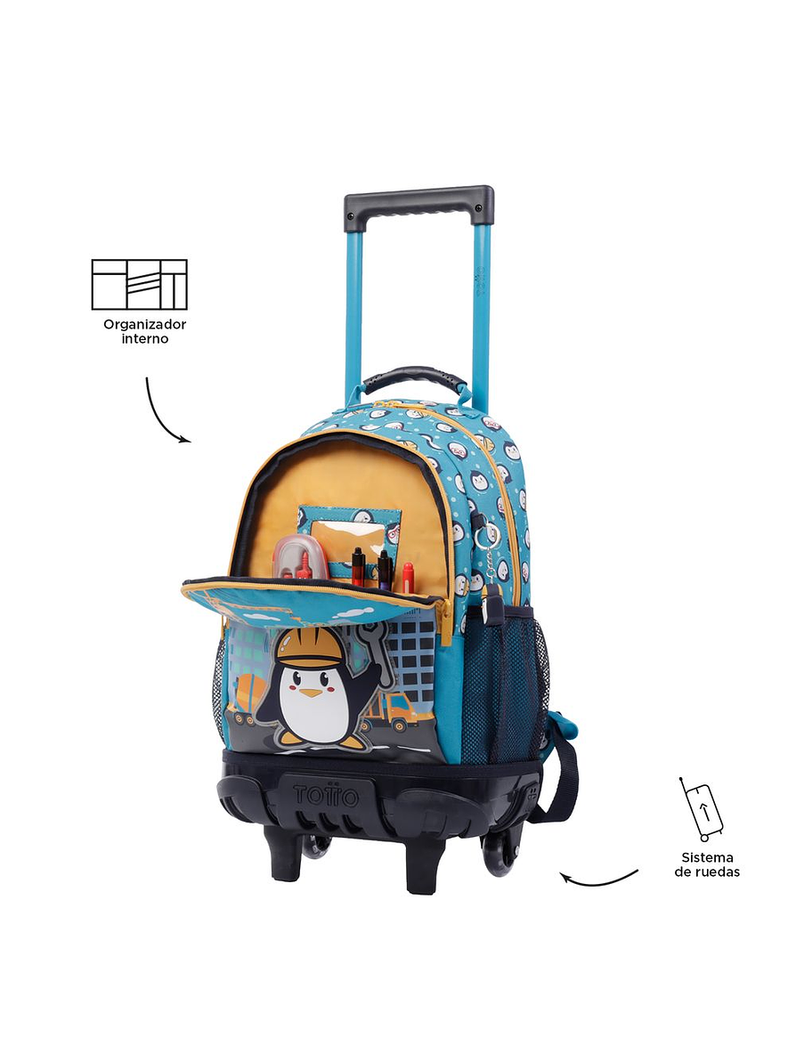 Morral Ruedas Bomper Funny Penguin S Totto Kids  2