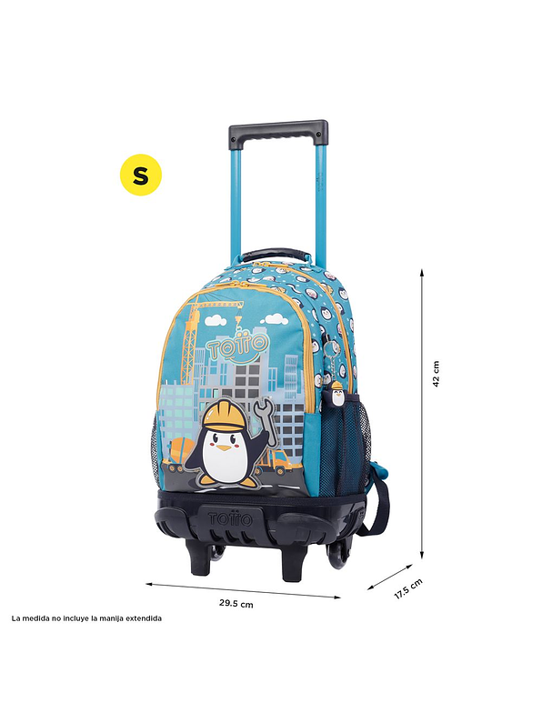 Morral Ruedas Bomper Funny Penguin S Totto Kids  3